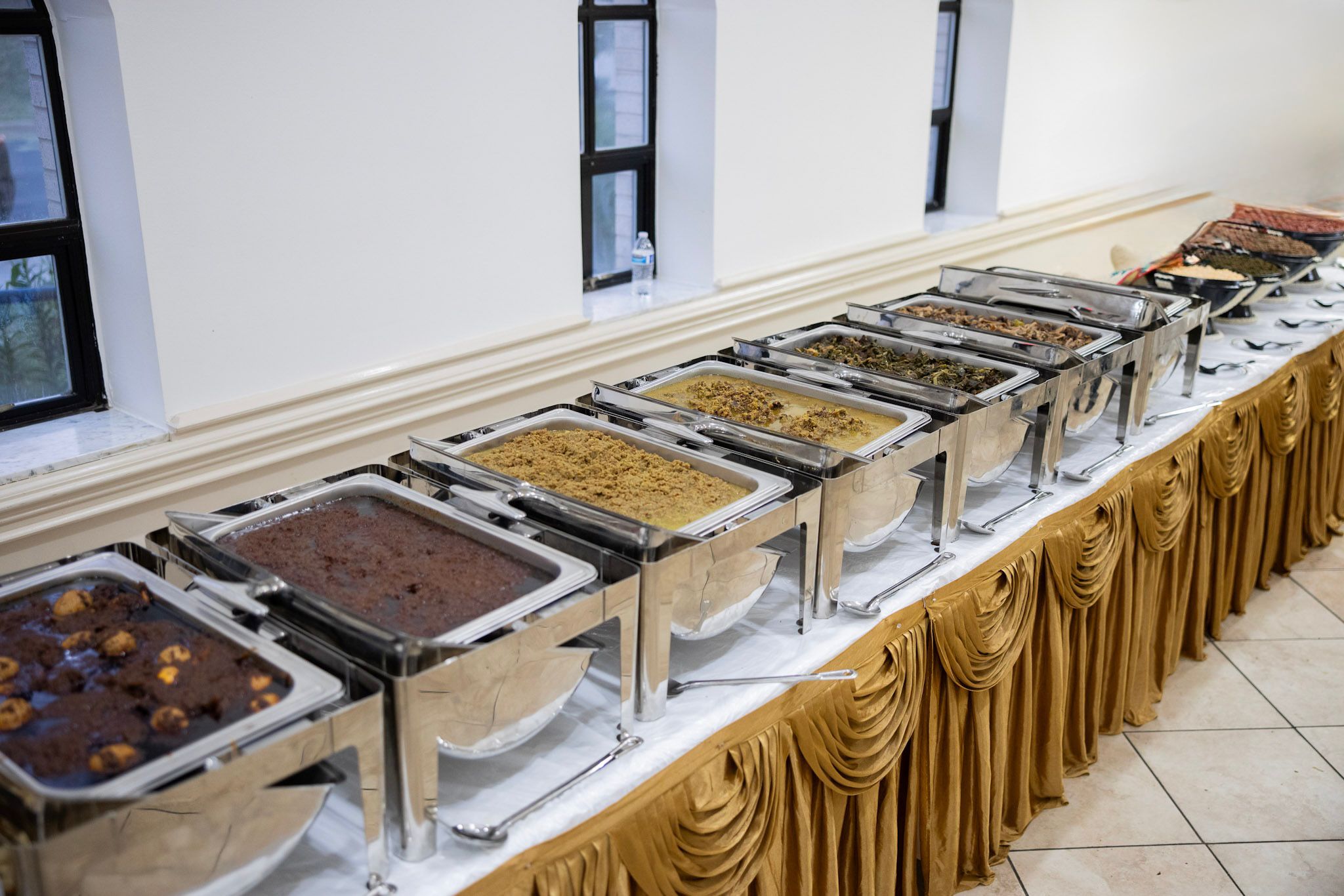 Muya Catering plated event dishes